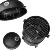 S3f079a001f5044558c9b20fef9e5c8cfx.webp Holzkohle-BBQ Smoker Grill 3in1 mit 45 cm Ø