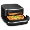 Heißluftfritteuse XL 2200W mit Sichtfenster & Pizzafunktion