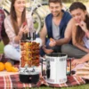 S4f2d6d30ebd24d63a5b5731abbb7a2eff.webp Elektrogrill (vertikal) aus Edelstahl mit 5/6 Spießen für Kebab