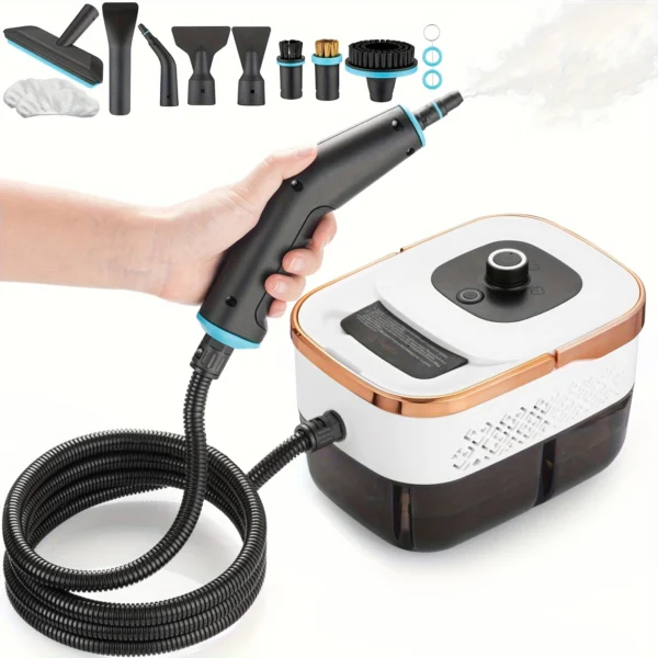 Tragbarer Dampfreiniger mit 1350 ml Wassertank & Schnellaufheizung