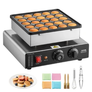 Mini-Pfannkuchenmaschine für Poffertjes, Muffins & Waffeln