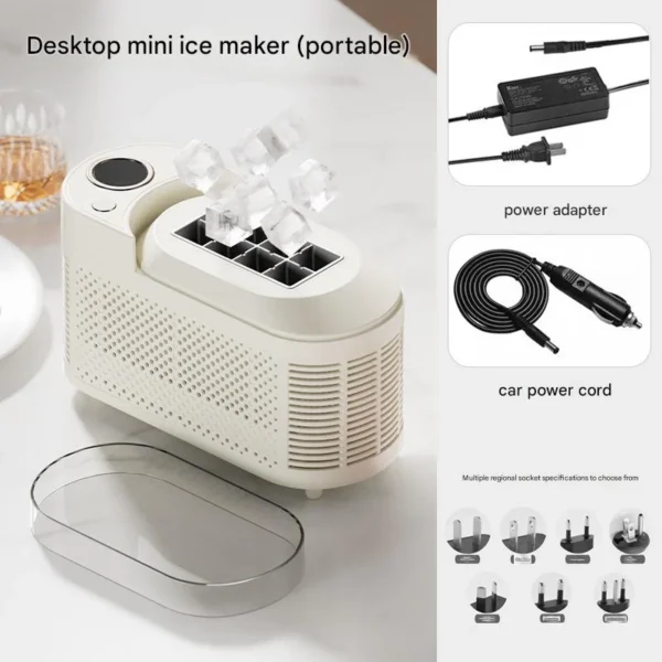Automatische Eiswürfelmaschine für den Hausgebrauch