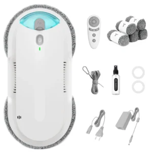 Fensterputzroboter mit Doppelsprühfunktion & 3800 Pa Saugkraft