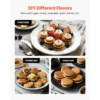 Mini-Pfannkuchenmaschine mit antihaft Poffertjes Backform