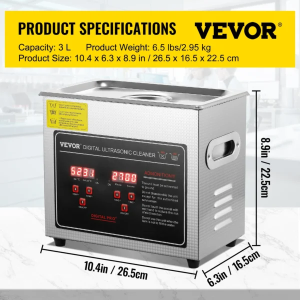 S62eb08114cb240eb9287e08289e32f89g.webp Ultraschallreiniger aus Edelstahl - Ultraschall-Haushaltsgerät