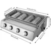 S64938bbbd15d4955a7bf14090c9fbbb3e.webp LPG-Gasgrill aus Edelstahl aus Edelstahl mit 4 Brennern