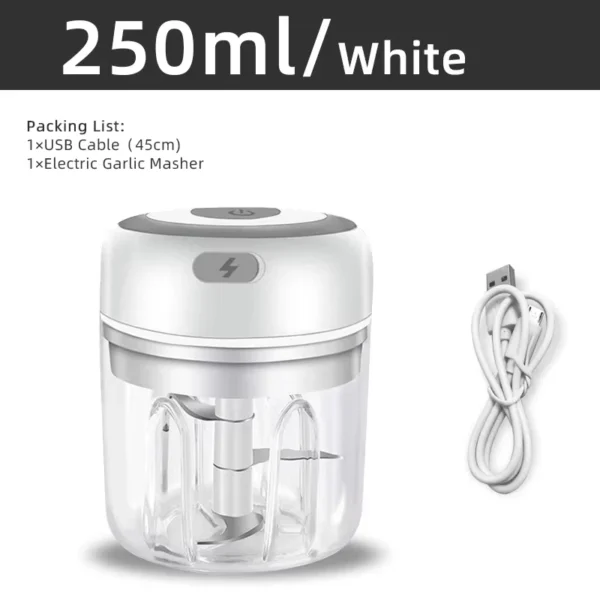 S8dfa500cc52842e880b230a796cacf4d3.webp Knoblauchzerkleinerer - Gemüseschneider 250 ml