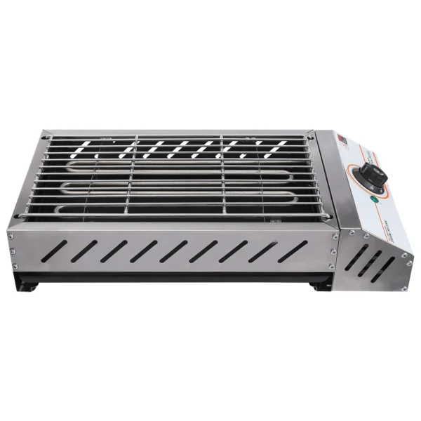 Elektro-BBQ-Grill aus Edelstahl mit einstellbarer Temperatur 2,5 kW