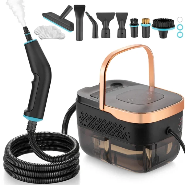 Tragbarer Dampfreiniger mit 1350 ml Wassertank & Schnellaufheizung