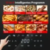 Heißluftfritteuse XL 2200W mit Sichtfenster & Pizzafunktion