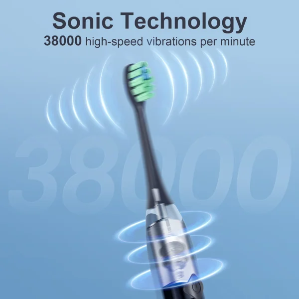 Sc291df1c727140aba50c0d1d014ba1fdI.webp Elektrische Schallzahnbürste mit 10 Ersatzbürstenköpfen
