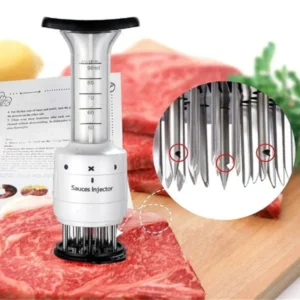 Fleischklopfer kombiniert Marinade-Injektor und Steakhammer