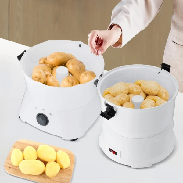 Kartoffelschäler mit 2–4 Minuten Schälzeit