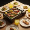Camping Tisch Butangas-Grill für den Außenbereich