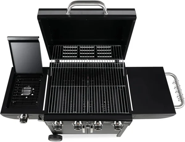 Sd414b4751173486b97f202522aebcebdv.webp Gas-Grillwagen mit Piezo-Zündung und Thermometer für Gartenpartys