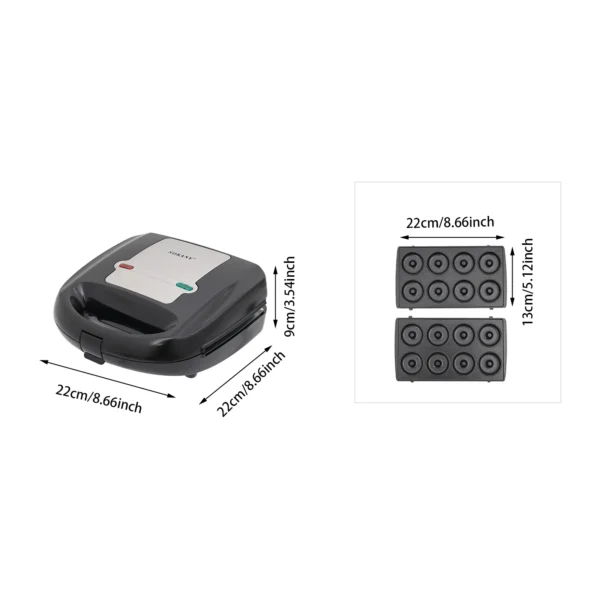 Multifunktionsgerät mit 8 Backformen 750 W