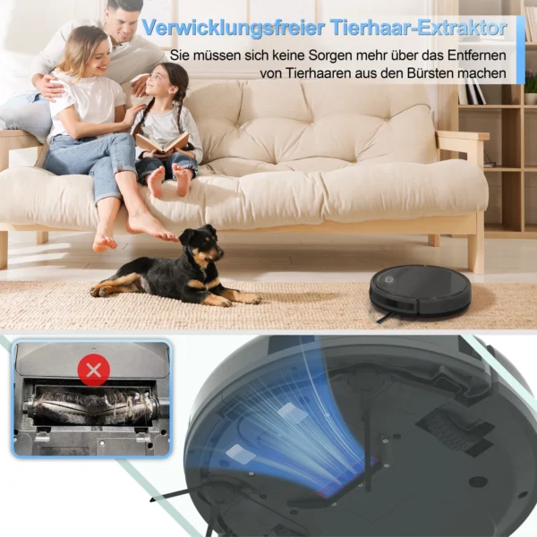 Seaf591bdf77b45238bccdcec53a3a303J.webp 3-in-1-Roboterstaubsauger mit Selbstreinigungsfunktion
