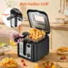 Fritteuse mit 2,5 l Fassungsvermögen