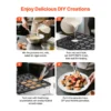 Mini-Pfannkuchenmaschine mit antihaft Poffertjes Backform