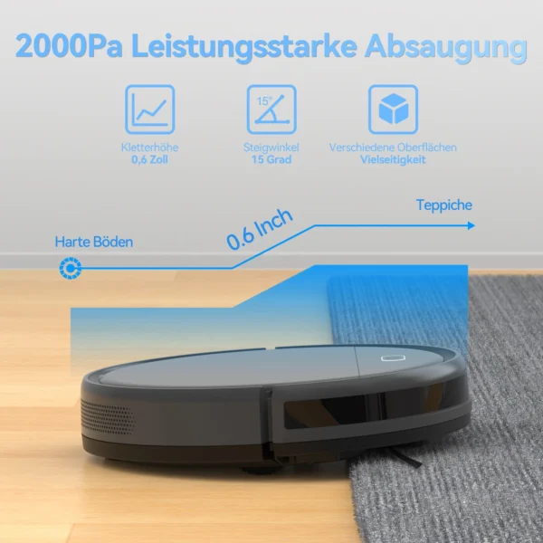 Sf446264f378f4835a539f0854aefaa9fQ.webp 3-in-1-Roboterstaubsauger mit Selbstreinigungsfunktion