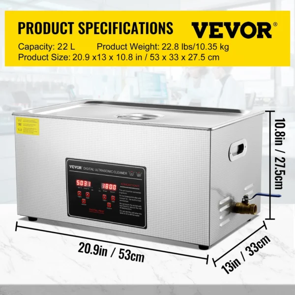 Sfab5fb88bd844664ae6cebee5b0ba8a3U.webp Ultraschallreiniger aus Edelstahl - Ultraschall-Haushaltsgerät